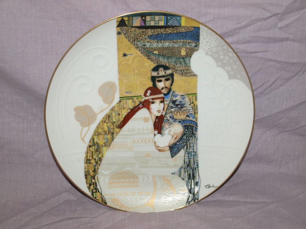  Eve Licea Limited Edition Biblical Mothers Plate by Knowles, Bathsheba and