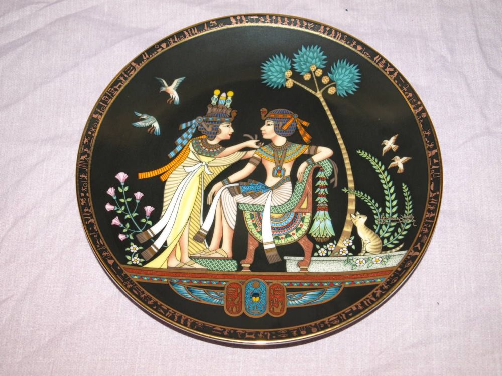 Osiris Porcelain Collectors Plate ‘Adornments For The King’. 