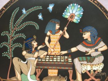 Osiris Porcelain Collectors Plate &lsquo;The Ancient Of Senate&rsquo;. (2)