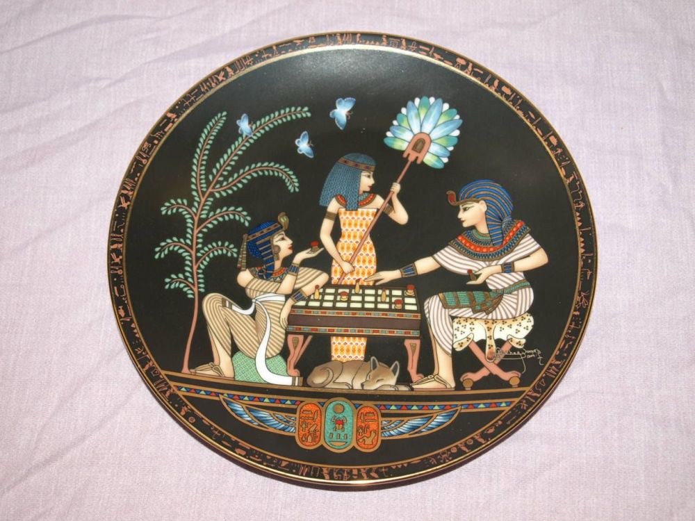 Osiris Porcelain Collectors Plate ‘The Ancient Of Senate’.