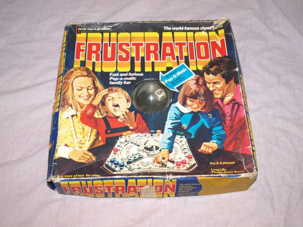 Vintage 1970s Frustration Game by Peter Pan Playthings.