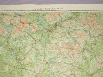 Bartholomew&rsquo;s &frac14; Inch Map Of Ireland, Dublin-Roscommon. (3)