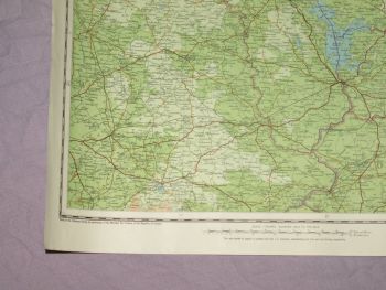 Bartholomew&rsquo;s &frac14; Inch Map Of Ireland, Dublin-Roscommon. (5)