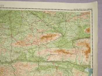Bartholomew&rsquo;s &frac14; Inch Map Of Ireland, Cork-Killarney. (4)