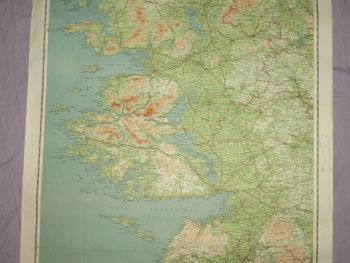 Bartholomew&rsquo;s &frac14; Inch Map Of Ireland, Galway-Mayo. (3)