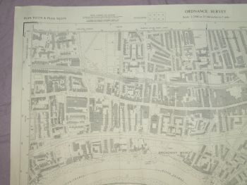 Ordnance Survey Map West London, 1968. (2)