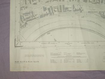Ordnance Survey Map West London, 1968. (5)