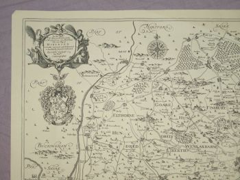 Actual Survey Map of Middlesex, 1670s by John Ogilby, Reproduction. (2)