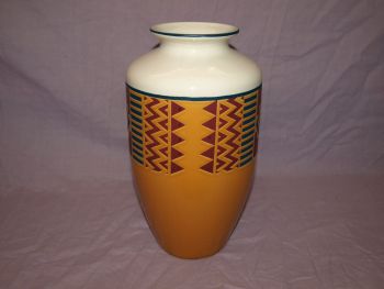 Hornsea Pottery Aztec Vase. (2)