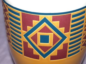 Hornsea Pottery Aztec Vase. (6)