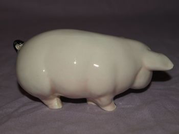 The Shire Pottery, Beltring, Kent China Pig. (3)