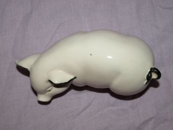 The Shire Pottery, Beltring, Kent China Pig. (5)