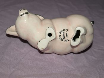 The Shire Pottery, Beltring, Kent China Pig. (6)