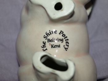 The Shire Pottery, Beltring, Kent China Pig. (7)
