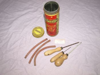 Vintage Dunlop Reddiplug Tubeless Tyre Repair Kit. (5)