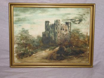 Rochester Castle, Pair of Oil on Panel Paintings. (3)