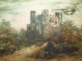 Rochester Castle, Pair of Oil on Panel Paintings. (6)