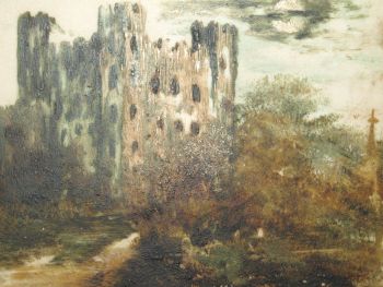 Rochester Castle, Pair of Oil on Panel Paintings. (7)