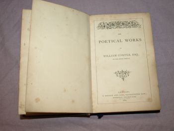 The Poetical Works of William Cowper, 1864. (4)