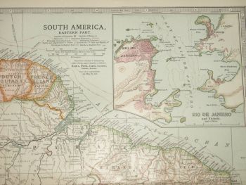 Map of South America, Eastern Part, 1903. (2)