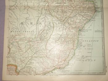 Map of South America, Eastern Part, 1903. (3)