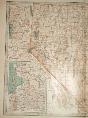 Map of Nevada and Utah, 1903. (2)