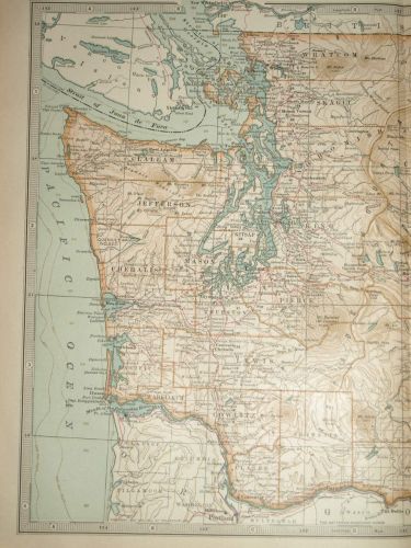 Map of Washington, 1903. (2)