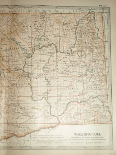 Map of Washington, 1903. (3)