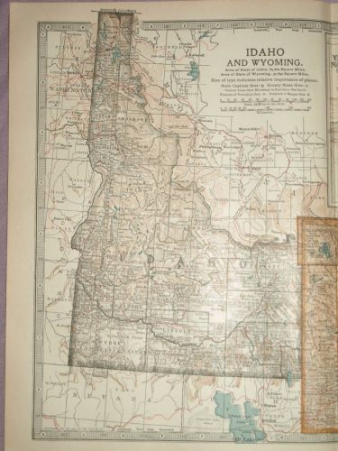 Map of Idaho and Wyoming, 1903. (2)
