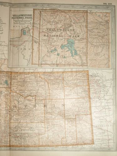 Map of Idaho and Wyoming, 1903. (3)