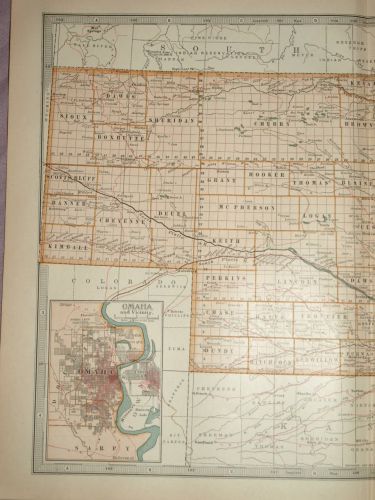 Map of Nebraska, 1903. (2)