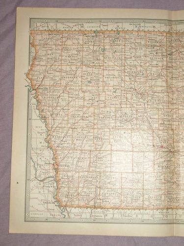 Map of Iowa, 1903. (2)