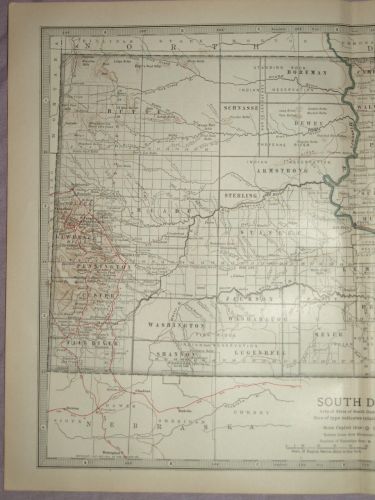 Map of South Dakota, 1903. (2)