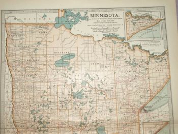 Map of Minnesota, 1903. (2)