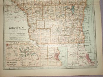 Map of Wisconsin, 1903. (3)