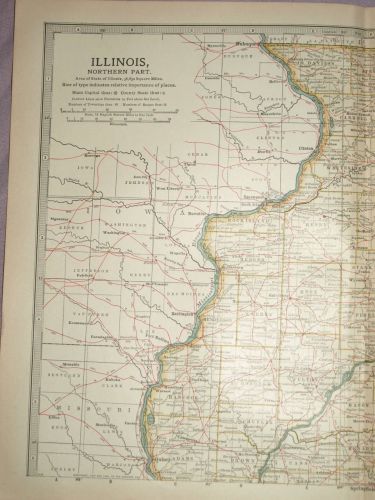 Map of Illinois, Northern Part, 1903. (2)