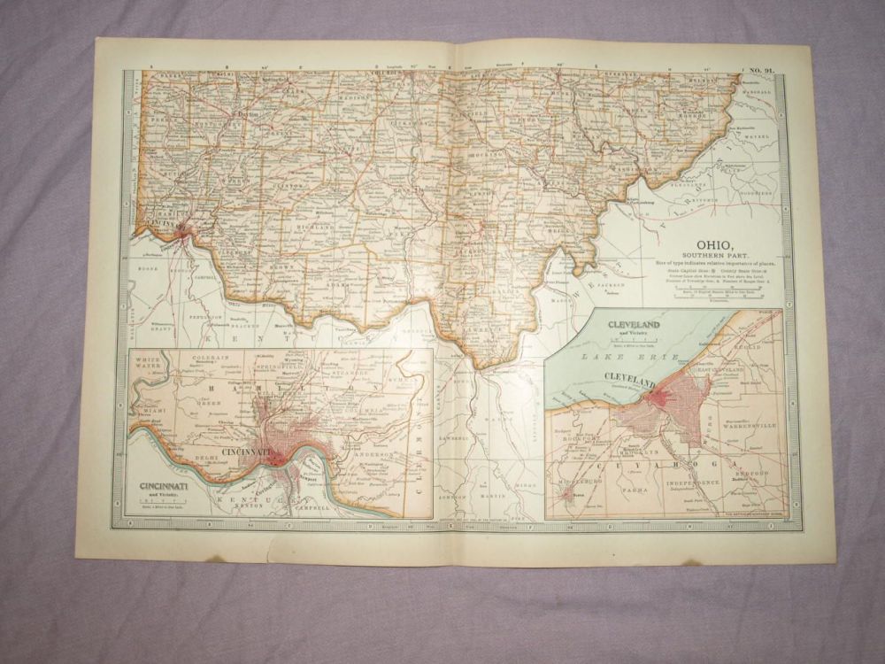Map of South Carolina, 1903.
