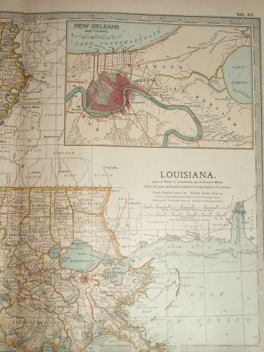 Map of Louisiana, 1903. (3)