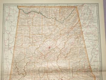 Map of Alabama, 1903. (2)