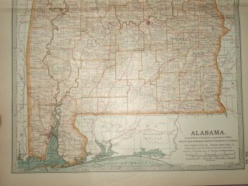 Map of Alabama, 1903. (3)