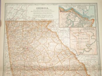 Map of Georgia, 1903. (2)