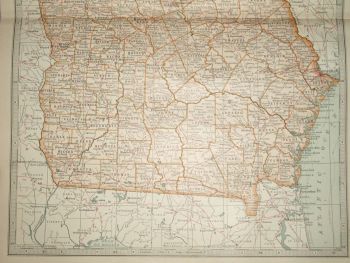 Map of Georgia, 1903. (3)