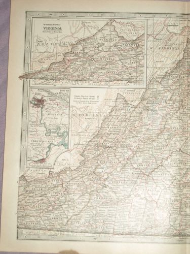 Map of Virginia, 1903. (2)