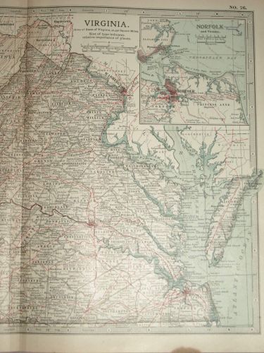 Map of Virginia, 1903. (3)