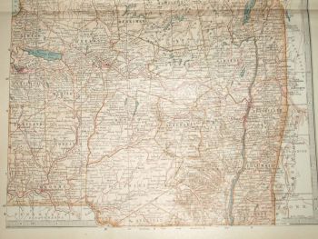 Map of New York, Northern and Eastern Part, 1903. (3)