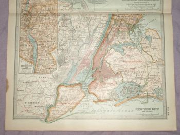 Map of New York, Southern Part, 1903. (3)