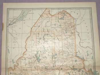 Map of Maine, 1903. (2)