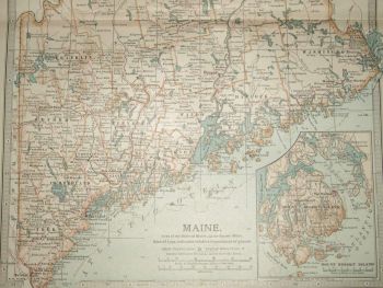 Map of Maine, 1903. (3)