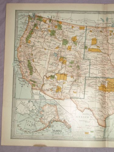 Map of United States of America, 1903. (2)