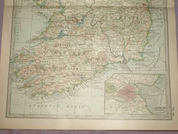 Map of Ireland, 1903. (3)
